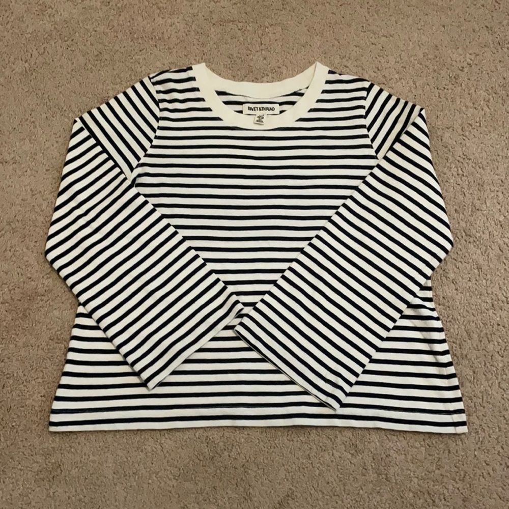 Rivet and Thread Striped shirt